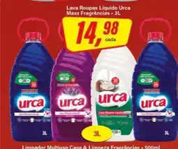 Rede Supermarket Lava Roupas Líquido Urca Maxx Fragrâncias oferta