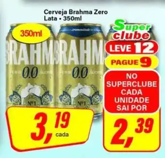 Rede Supermarket Cerveja Brahma Zero Lata oferta