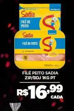 DB Supermercados Filé peito sadia oferta