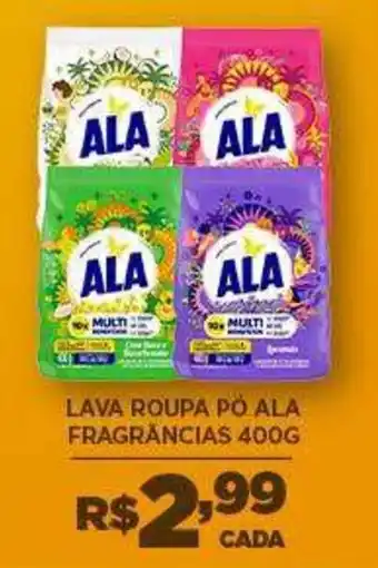 DB Supermercados lava roupa pó ala fragrâncias oferta