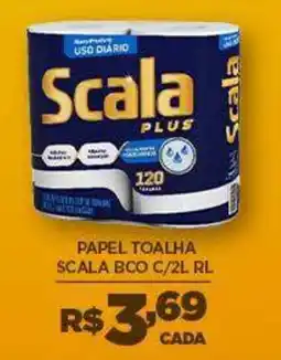 DB Supermercados papel toalha scala bco c/2l rl oferta