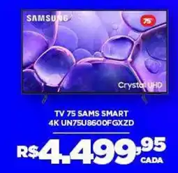 DB Supermercados tv 75 sams smart oferta