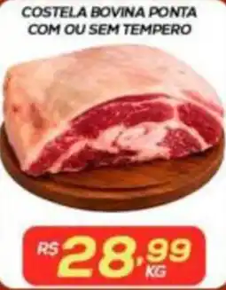 Belem Supermercados Costela bovina ponta com ou sem tempero oferta