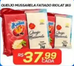 Belem Supermercados Queijo mussarela fatiado riolat oferta