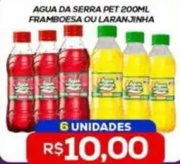 Belem Supermercados água da serra pet 200ml framboesa ou laranjinha oferta