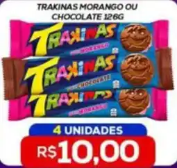 Belem Supermercados Trakinhas morango ou chocolate oferta