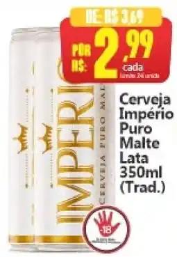 Big Supermercados Cerveja império puro malte oferta
