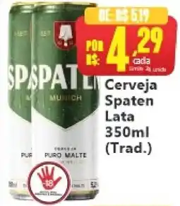 Big Supermercados Cerveja Spaten Lata oferta