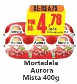 Big Supermercados Mortadela Aurora Mista oferta