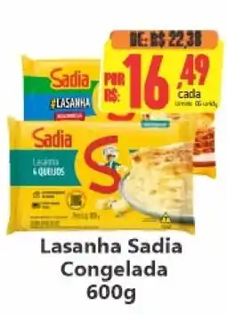 Big Supermercados Lasanha Sadia oferta