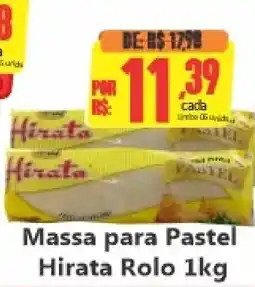 Big Supermercados Massa para Pastel Hirata Rolo oferta