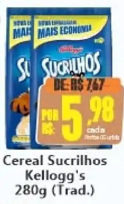 Big Supermercados Cereal Sucrilhos Kellogg's oferta