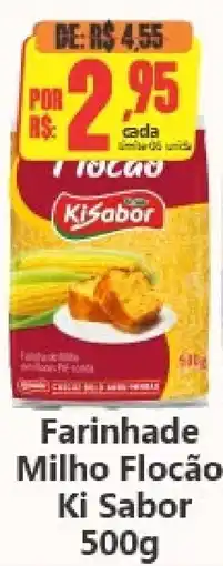 Big Supermercados Farinhade Milho Flocão Ki Sabor oferta