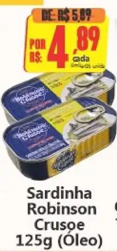 Big Supermercados Sardinha robinson crusoe oferta