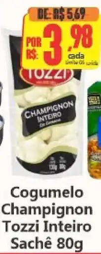 Big Supermercados Cogumelo Champignon Tozzi Inteiro oferta