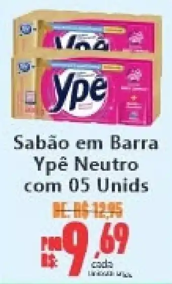 Big Supermercados Sabão em Barra Ypê Neutro oferta