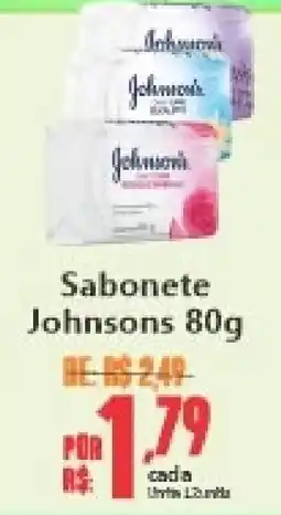 Big Supermercados Sabonete johnsons oferta