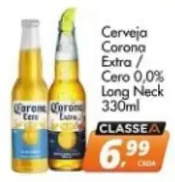 Delta Supermercados Cerveja Corona Extra / Cero 0,0% Long Neck oferta