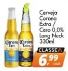 Cerveja Corona Extra / Cero 0,0% Long Neck