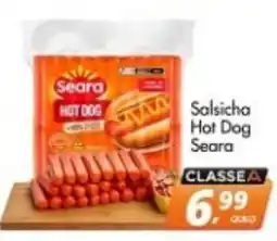 Delta Supermercados Salsicha Hot Dog Seara oferta