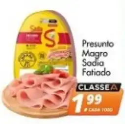 Delta Supermercados Presunto Magro Sadia Fatiado oferta