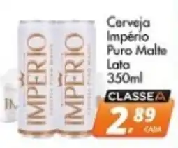 Delta Supermercados Cerveja Império Puro Malte oferta