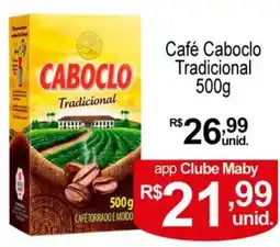 Maby Supermercados Café caboclo tradicional oferta