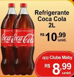 Maby Supermercados Refrigerante Coca Cola oferta
