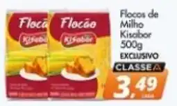 Delta Supermercados Flocos de Milho Kisabor oferta