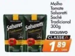 Delta Supermercados molho tomate salsaretti sachê tradicional oferta