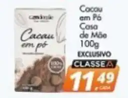 Delta Supermercados Cacau em pó Casa de Mão oferta