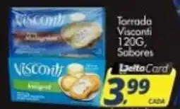 Delta Supermercados Torrada visconti sabores oferta
