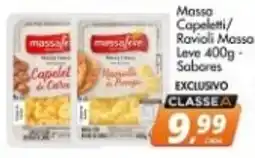 Delta Supermercados Massa capeletti/ ravioli massa leve oferta