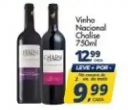 Delta Supermercados Vinho Nacional Chalise oferta