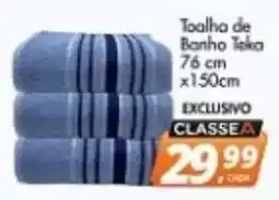 Delta Supermercados Toalha de Banho Teka oferta