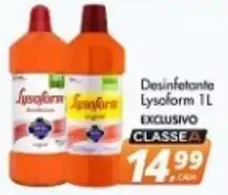 Delta Supermercados Desinfetante lysaform oferta