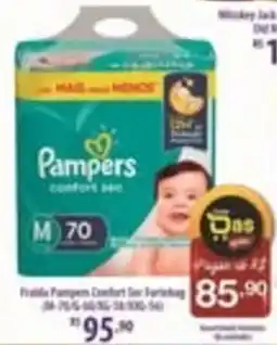 Rede DAS Pampers comfort sec oferta