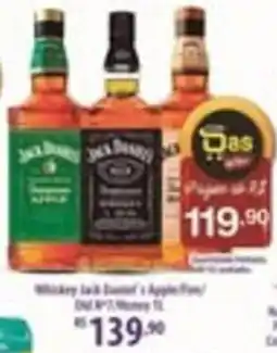 Rede DAS Whiskey jack daniels applefire/ old n°7 honey tl oferta