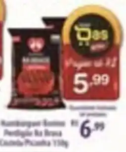 Rede DAS Hambúrguer Bonino Perdigão Na Brasa Cúrcuma Picanha 150g oferta