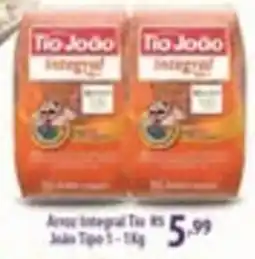 Rede DAS Arroz integral tio joão tipo 1 oferta