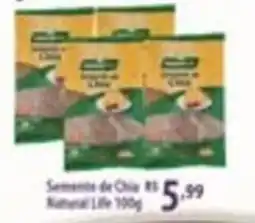 Rede DAS Sementes de Chia Natural Life oferta