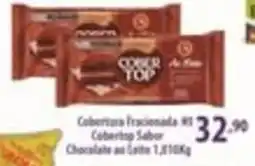 Rede DAS Cobertura fracionada cobertop sabor chocolate ao leite oferta