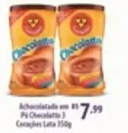 Rede DAS Achocolatado em Pó Chocolatte 3 Corações Lata oferta