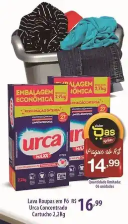 Rede DAS Lava Roupas em Pó Urca Concentrado oferta