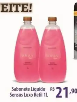Rede DAS Sabonete Líquido Sensus Luxo Refil oferta