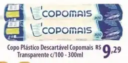 Rede DAS Copo plástico descartável copomais transparente oferta