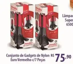 Rede DAS Conjunto de Gadgets de Nylon Euro Vermelho oferta