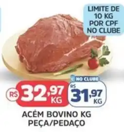 Supermercados Correia acém bovino kg oferta