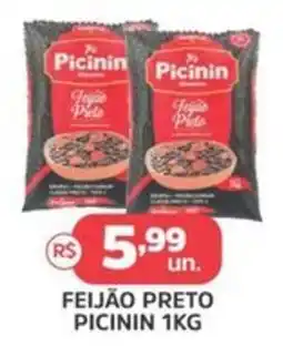 Supermercados Correia Feijão preto picinin oferta