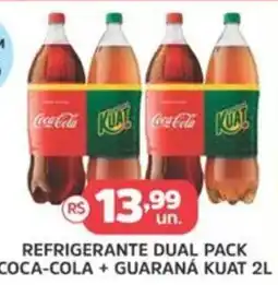 Supermercados Correia Refrigerante dual pack oferta